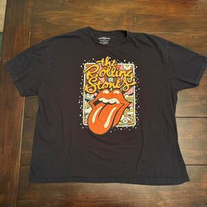 The Rolling Stones Men's Black T-shirt - 3XL